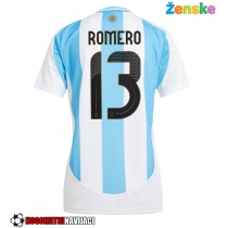 Ženske Nogometnih dresov Argentina Cristian Romero #13 Domači Copa America 2024 Kratki rokavi